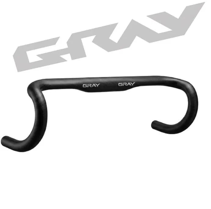 Gray 자전거 드롭바 31.8mm