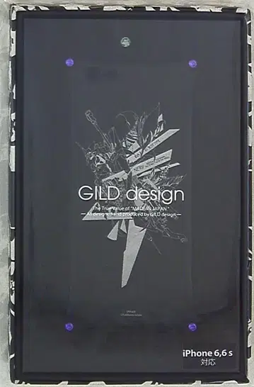 GILD desigh 추상 에반게리온 솔리드 케이스 iPhone 6/6s Mark.06 (블랙)