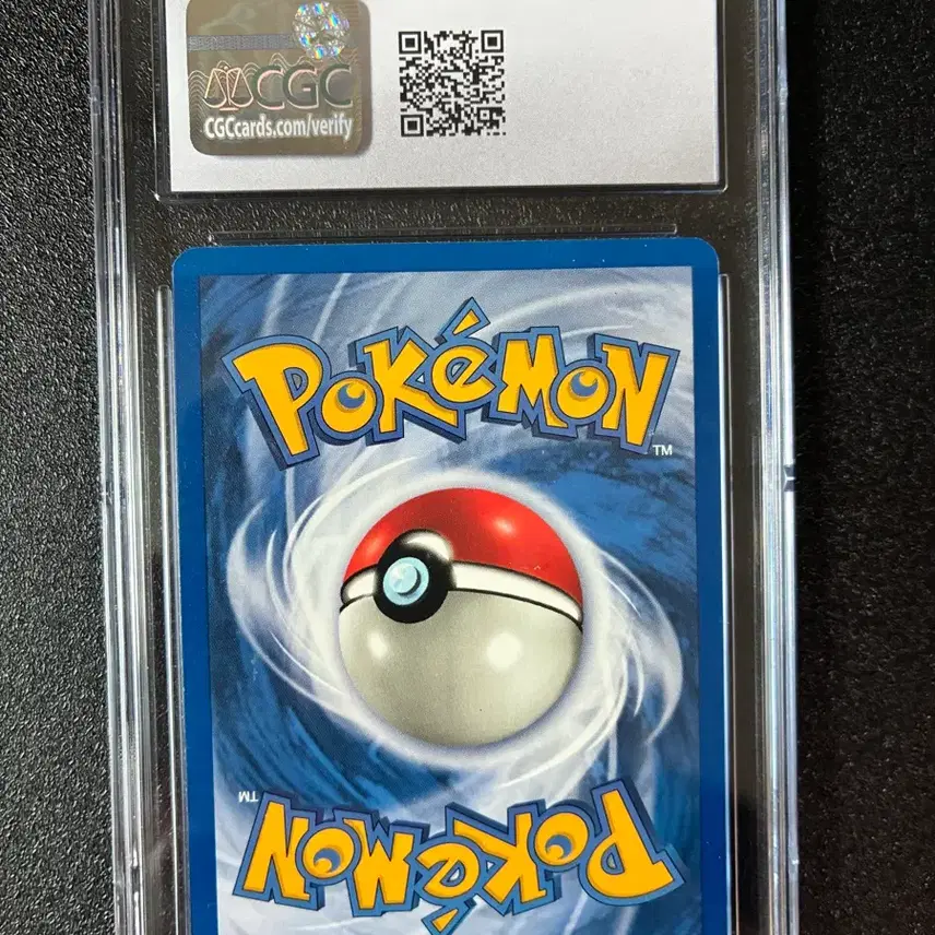 포켓몬 CGC 8등급 영판 1999 초기 구판 빈티지 포켓몬카드 사진 2