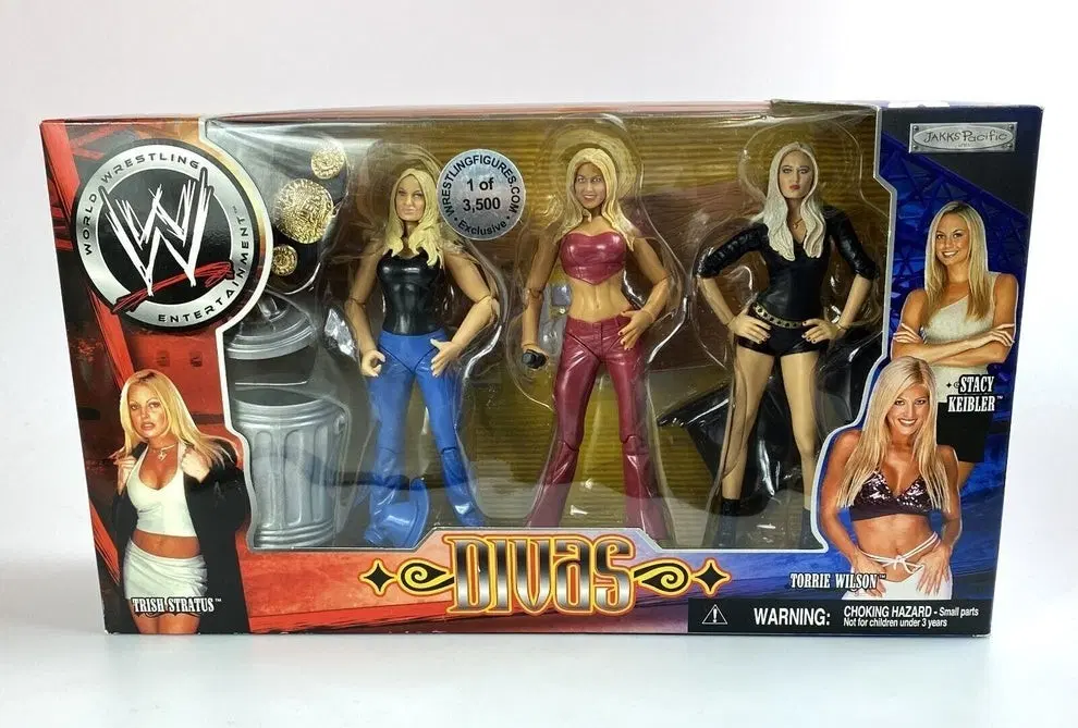 wwe 잭스 레슬링 디바 피규어 구매!
