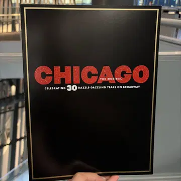 CHICAGO THE MUSICAL 2026 내한 공연 팜플렛