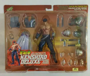카이요도 VIOLENCE ACTION FIGURES 켄시로 디럭스 (피 분사/화이트 망토 Ver.)
