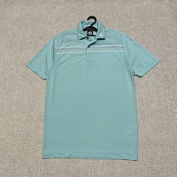 M 풋조이 골프 기능성 반팔 카라티 N.4989