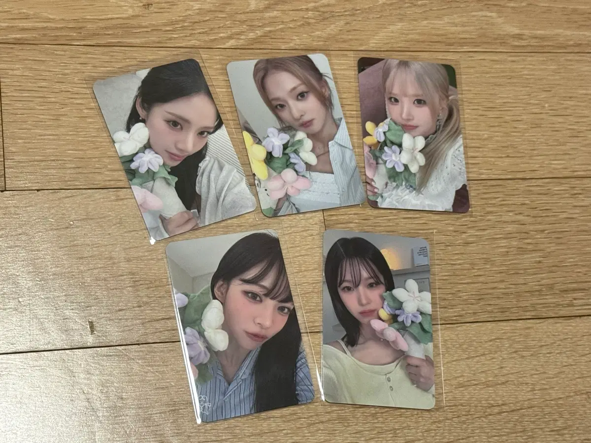 프로미스나인 정규2집 글로우미 위드뮤 영통 미공포 누가 꽃이게ver