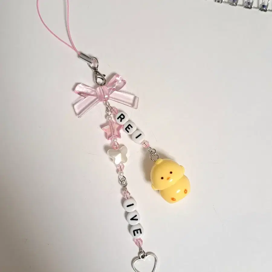 아이브 레이 이니셜키링