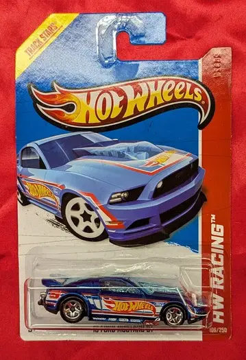 MATTEL HW RACING 106/250 HOT WHEELS '13 FORD MUSTANG GT #5 106/250