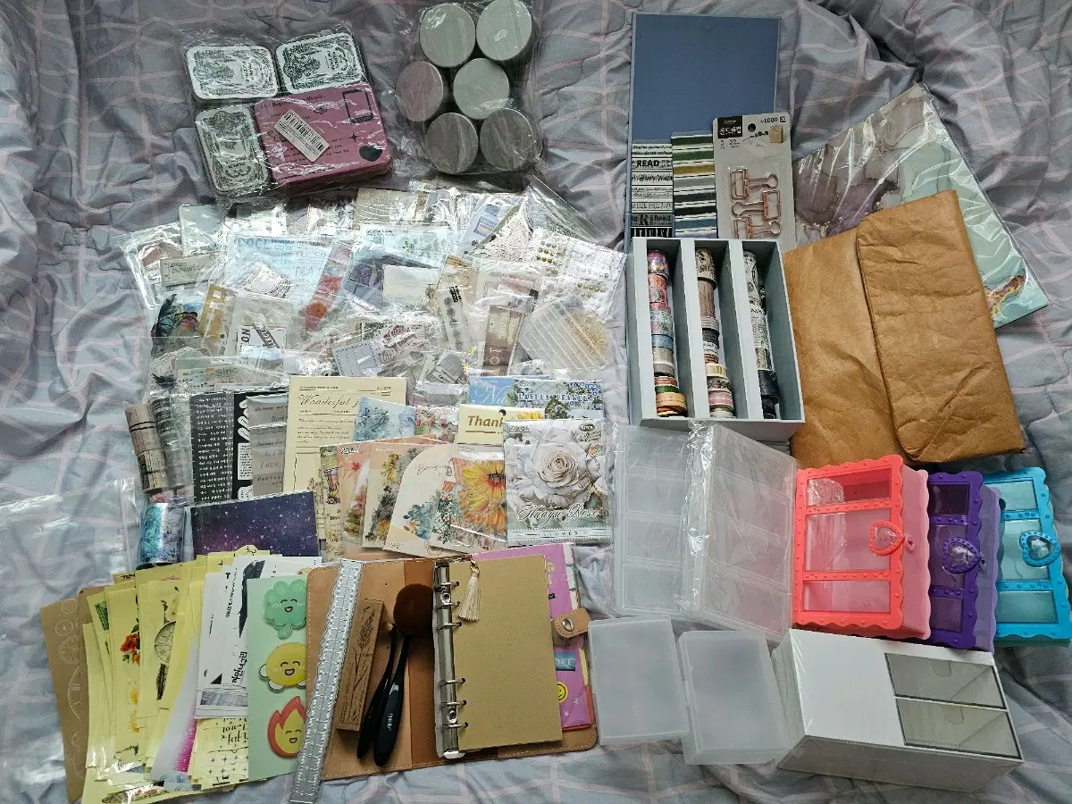 무료배송) 빈티지다꾸 감성다꾸 다꾸템 보관함 일괄