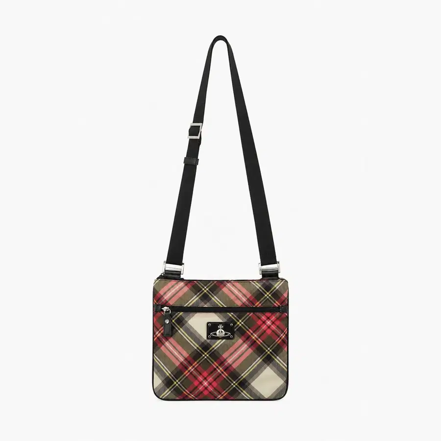 VIVIENNE WESTWOOD 비비안웨스트우드 나일론 체크 크로스백 (5653)