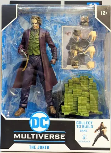 McFARLANE TOYS BATMAN DARK KNIGHT TRILOGY DC MULTIVERSE/BANE THE JOKER