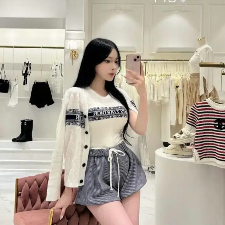 수입의류 나시 가디건 하의세트 쓰리피스 제이쁨