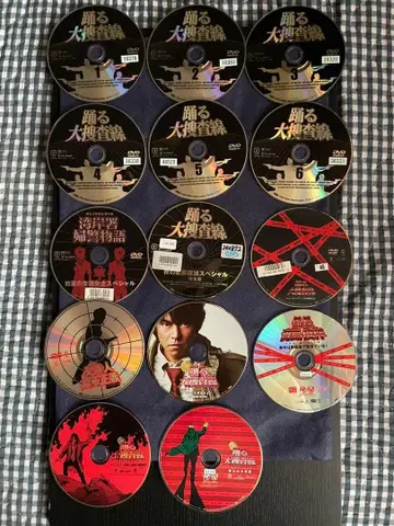 [대여점 보유분] 춤추는 대수사선 DVD 전 14장 세트 (드라마 SP 영화)
