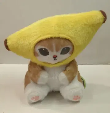 후쿠야 후르츠냥 봉제 인형 mofusand 바나나