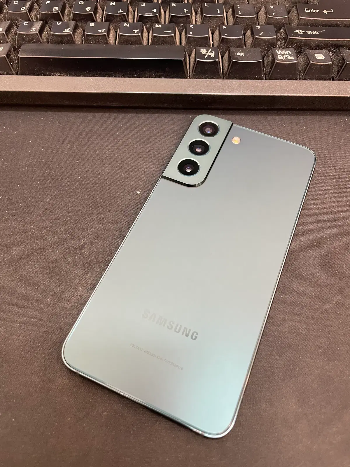 갤럭시S22 그린 256GB 무잔상 상태좋은 중고24만4천팝니다