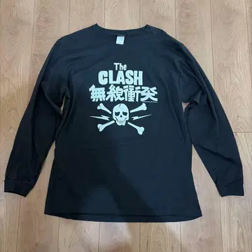 The CLASH 무선충돌 티셔츠 블랙 XL