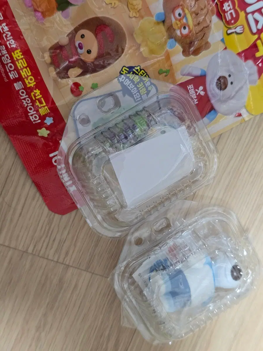 뽀로로 서프라이즈 백 달콤 푸드 포비 패티 키링 피규어
