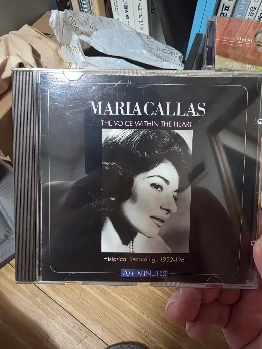 마리아 칼라스 CD '더 보이스 위드인 더 하트' 베스트앨범
