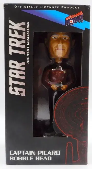 BIF BANG POW! BOBBLE HEAD CAPTAIN PICARD