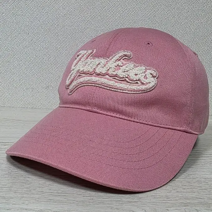 MLB 뉴욕양키스 핑크 볼캡 프리 56-59cm