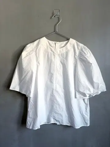 MACPHEE 블라우스 화이트