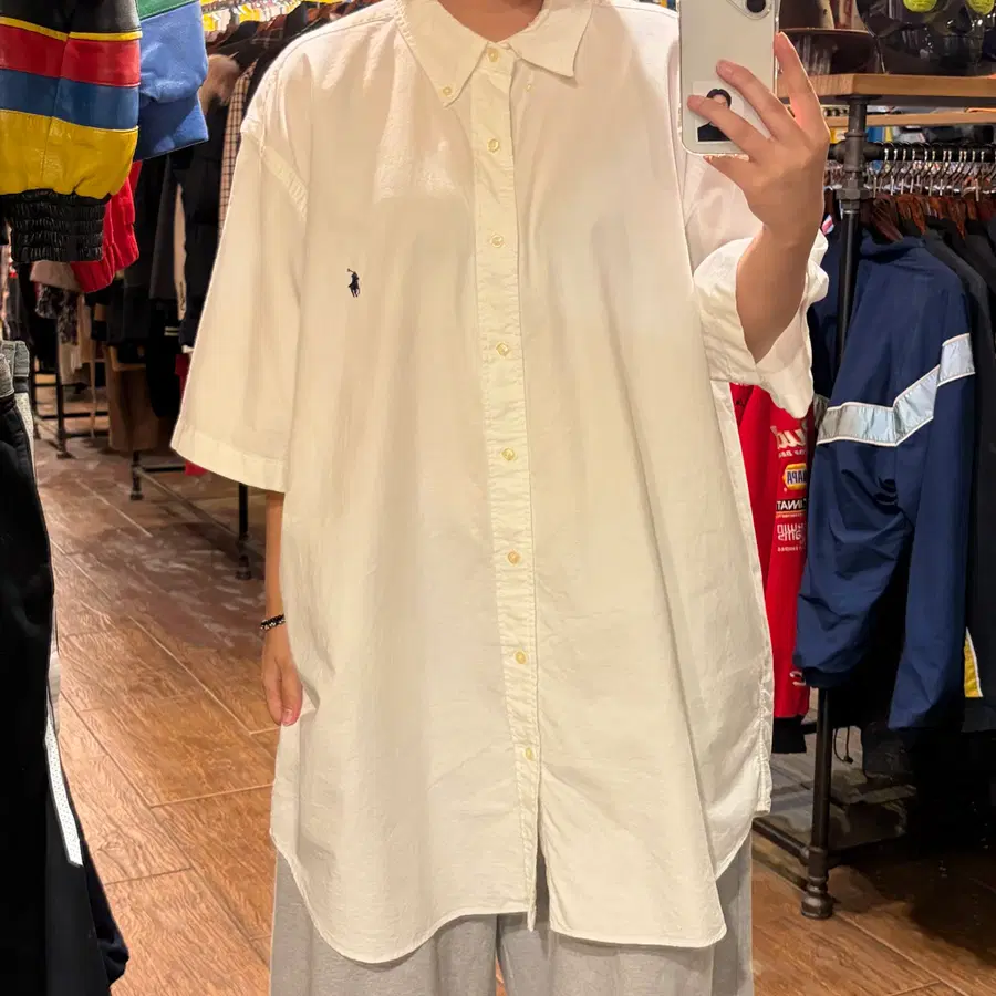 [HI] 폴로 랄프로렌 반팔셔츠 화이트