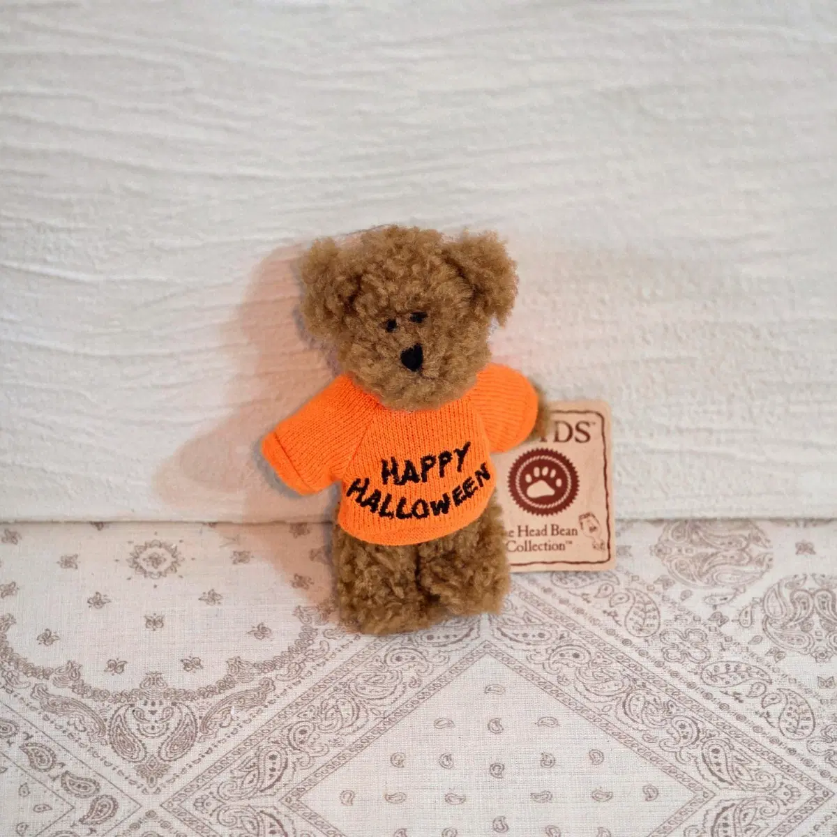 Boyds Bears 보이즈베어 쪼꼬미 빈티지인형 해피 할로윈 뽀글이 테디베어 곰돌이 미니 장식 수집 소품