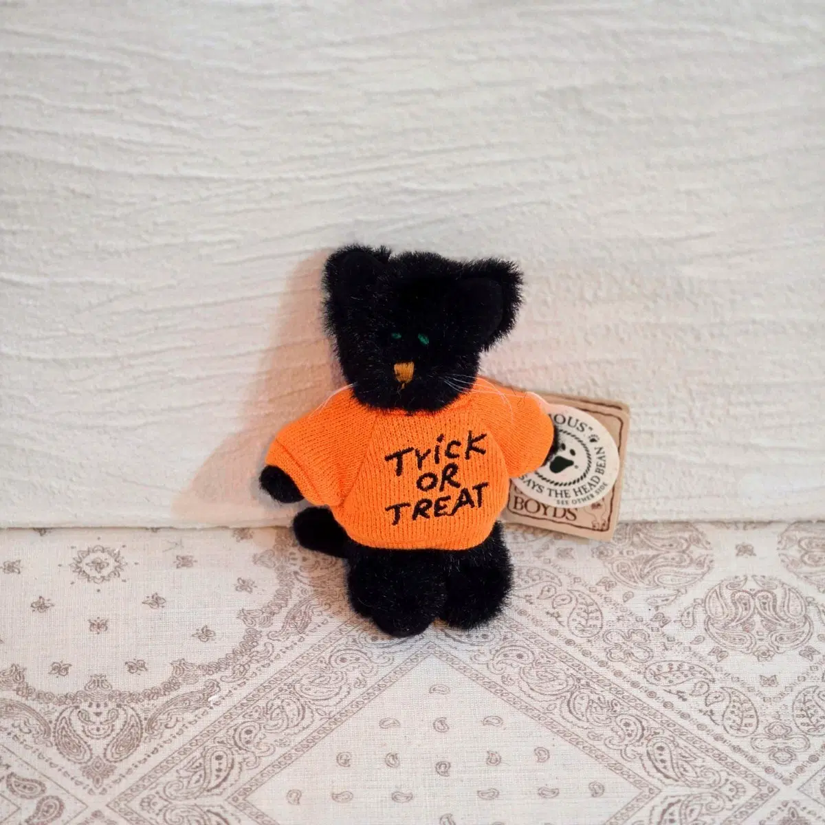 Boyds Bears 보이즈베어 쪼꼬미 빈티지인형 할로윈 고양이 냥이 미니 장식 수집 소품