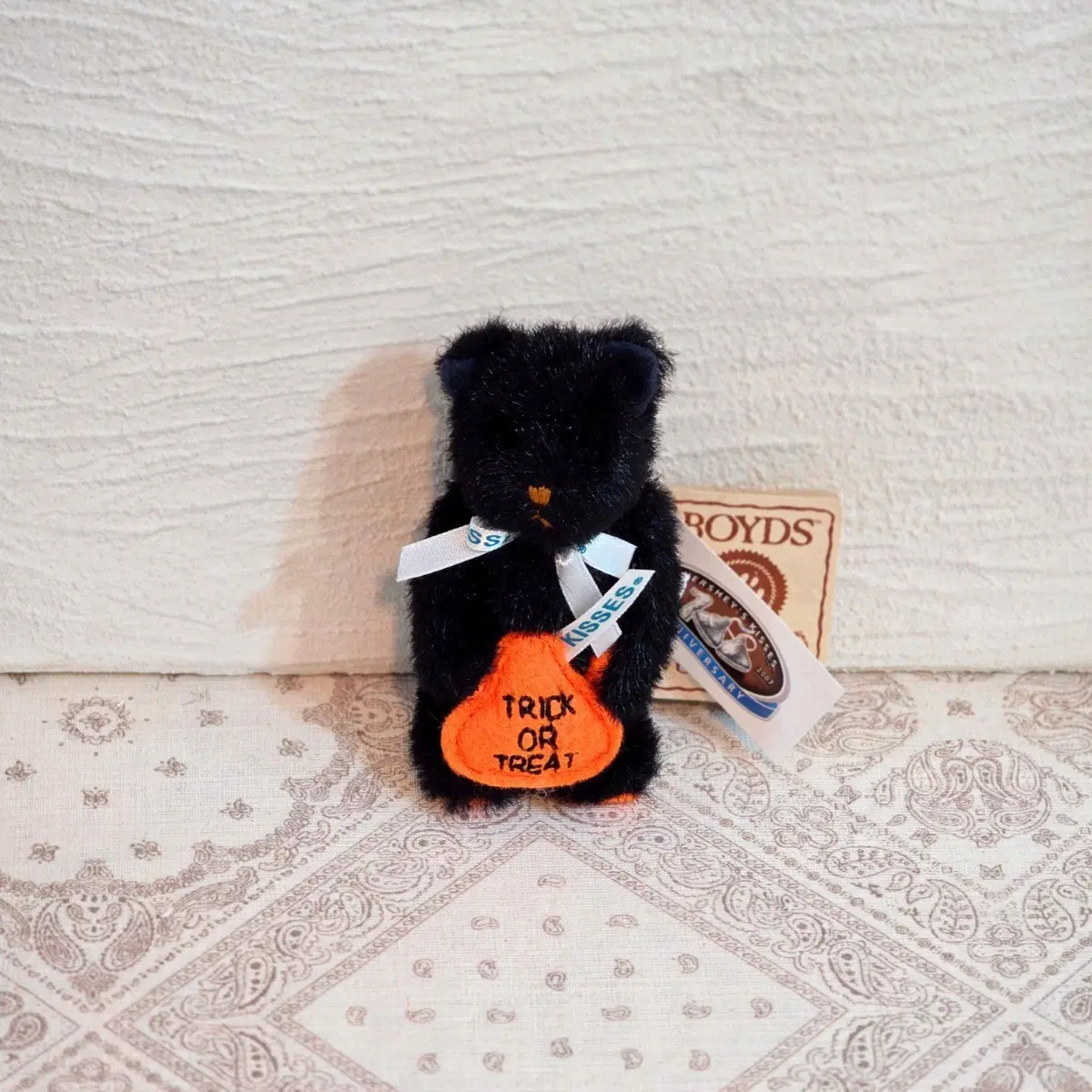 Boyds Bears 보이즈베어 쪼꼬미 빈티지인형 할로윈 키세스 고양이 냥이 미니 장식 수집 소품