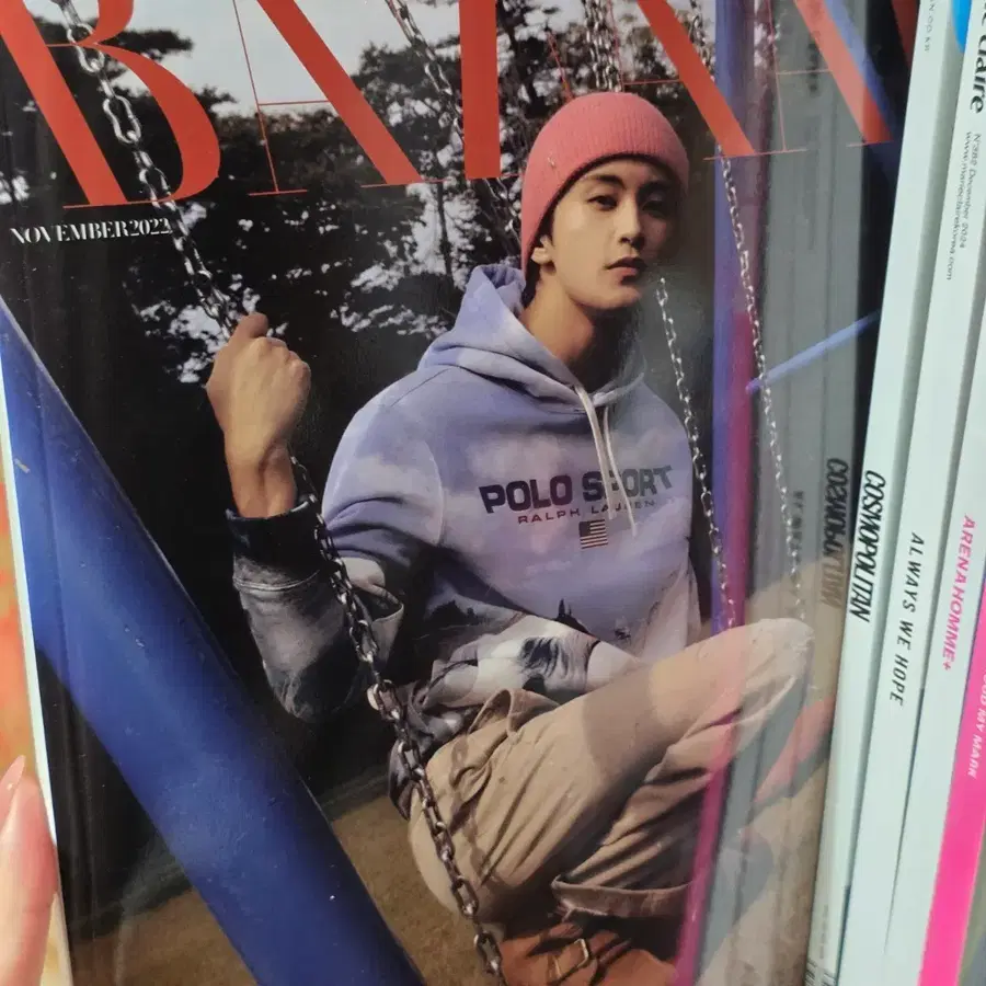 마크 하퍼스 바자 잡지 화보 양도 거래 nct 엔시티 mark