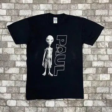 PAUL Big Logo T셔츠 M 우주인 폴 사이먼 페그