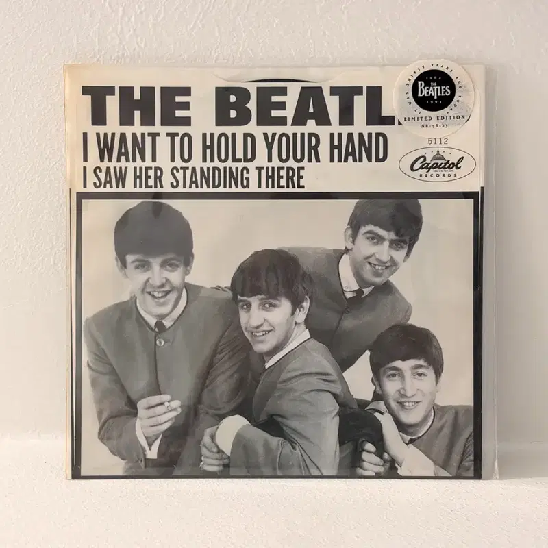 US 비틀즈 I Want To Hold Your Hand 7인치싱글 The Beatles LP 레코드