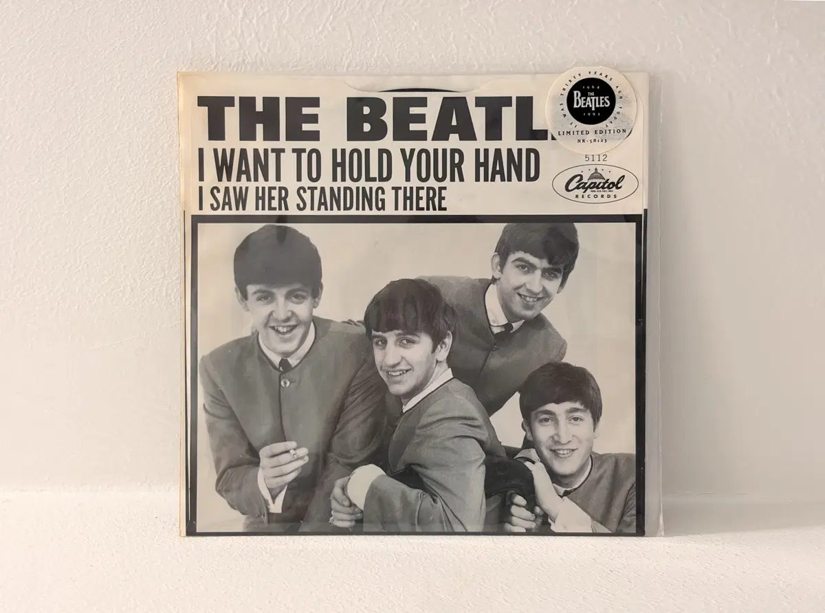 US 비틀즈 I Want To Hold Your Hand 7인치싱글 The Beatles LP 레코드