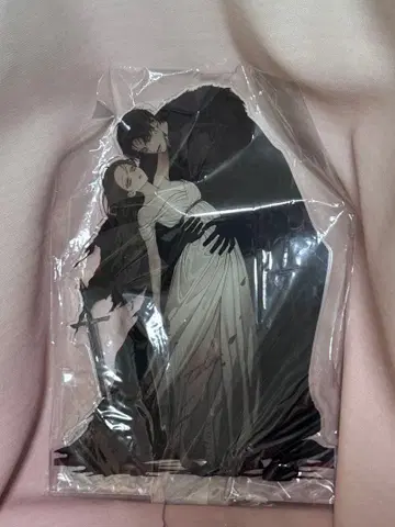 시든 꽃에 눈물을 아크릴 스탠드
