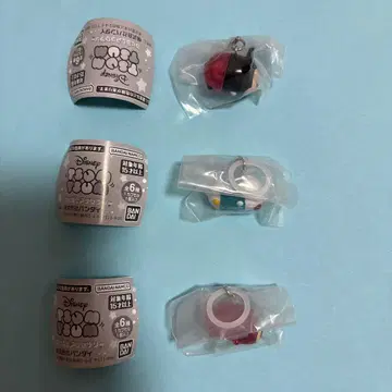 Disney TSUM TSUM 츠무츠무 메지루시 액세서리 3개 세트