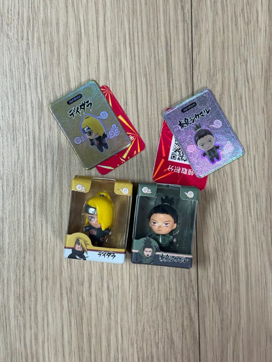 (일괄) 나루토 쌀알피규어 시카마루 디다라