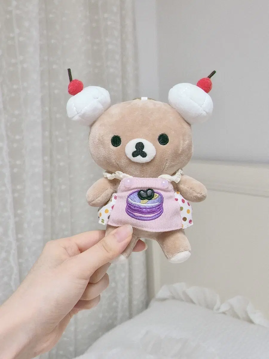리락쿠마 팬케이크 인형 디저트 인형