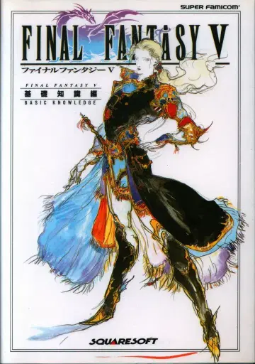 NTT 출판 슈퍼 패미컴 FINAL FANTASY V 기초 지식편
