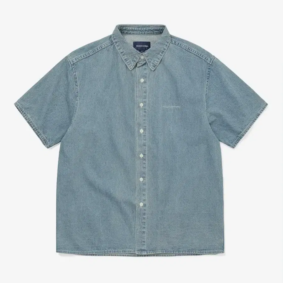 디스이즈네버댓 thisisneverthat 워시드 데님 S/S 셔츠 S