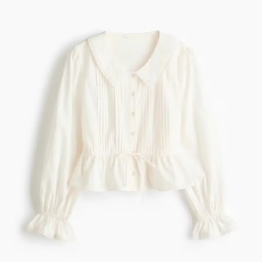 H&M 화이트 블라우스