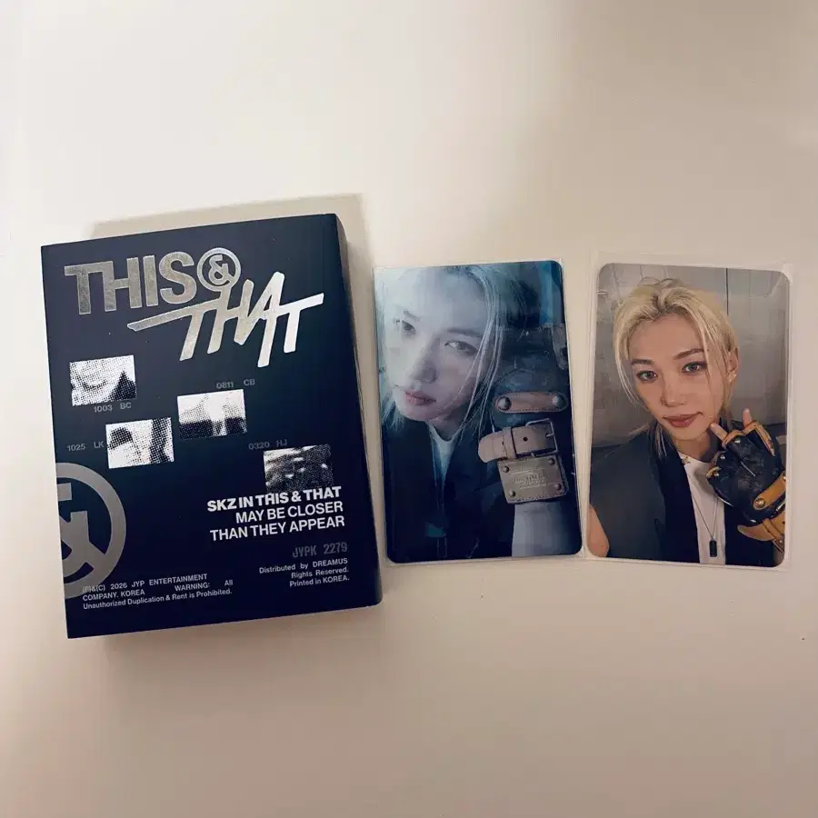 필릭스/스트레이키즈 THIS&THAT FANS 팬즈반 앨포0