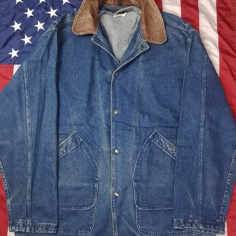 오리지날 80's 미국제조 WoolRich 울리치 데님 헌팅 초어 자켓