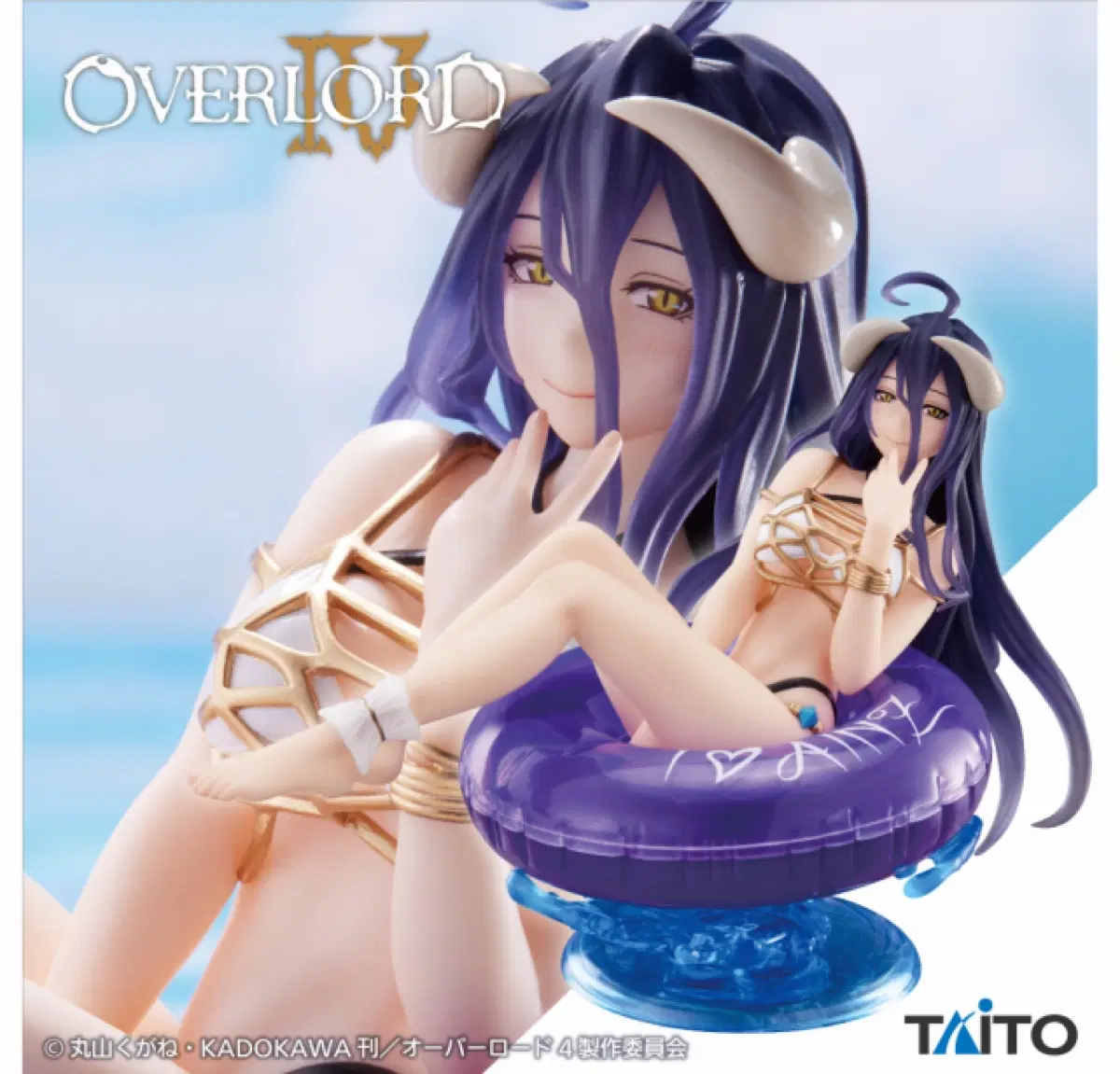 오버로드 Aqua Float 아쿠아 플로트 알베도 피규어