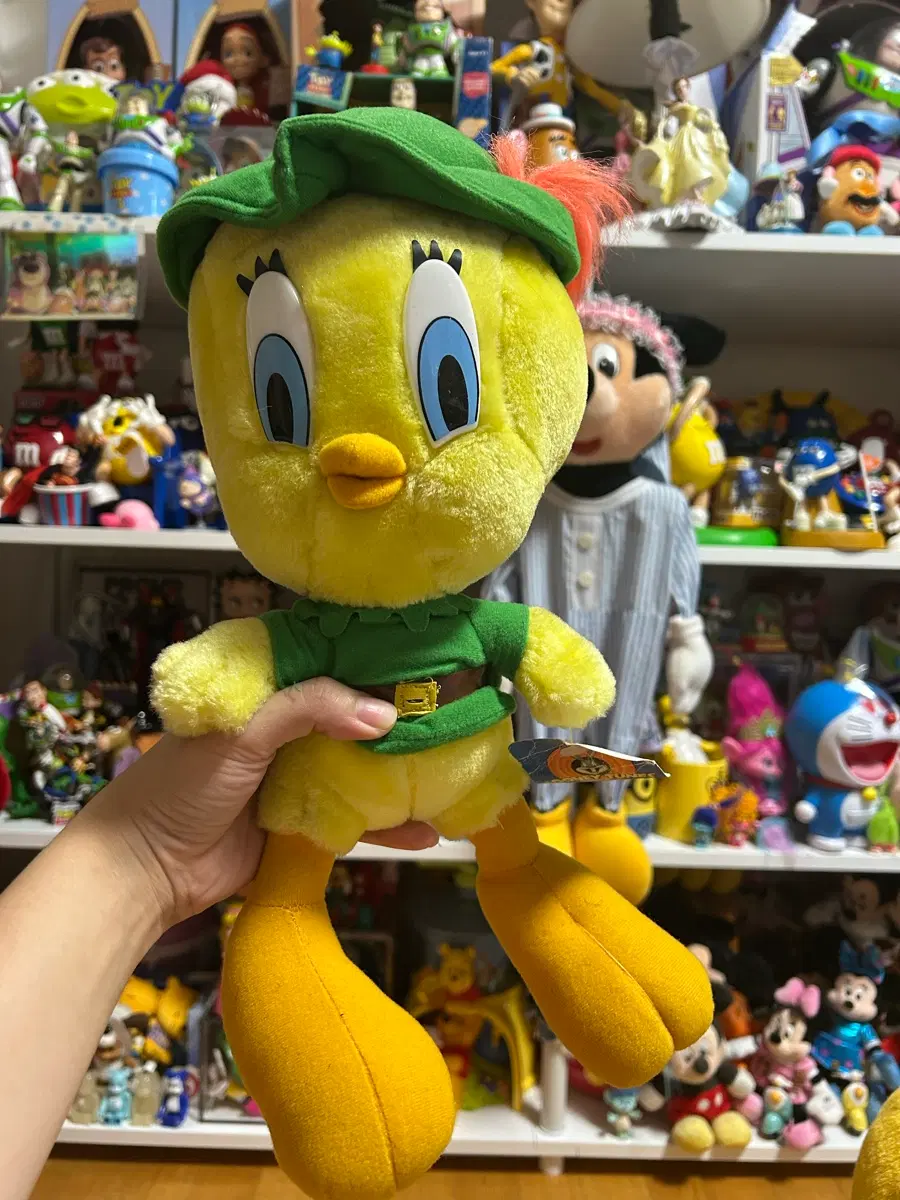 빈티지 트위티 인형