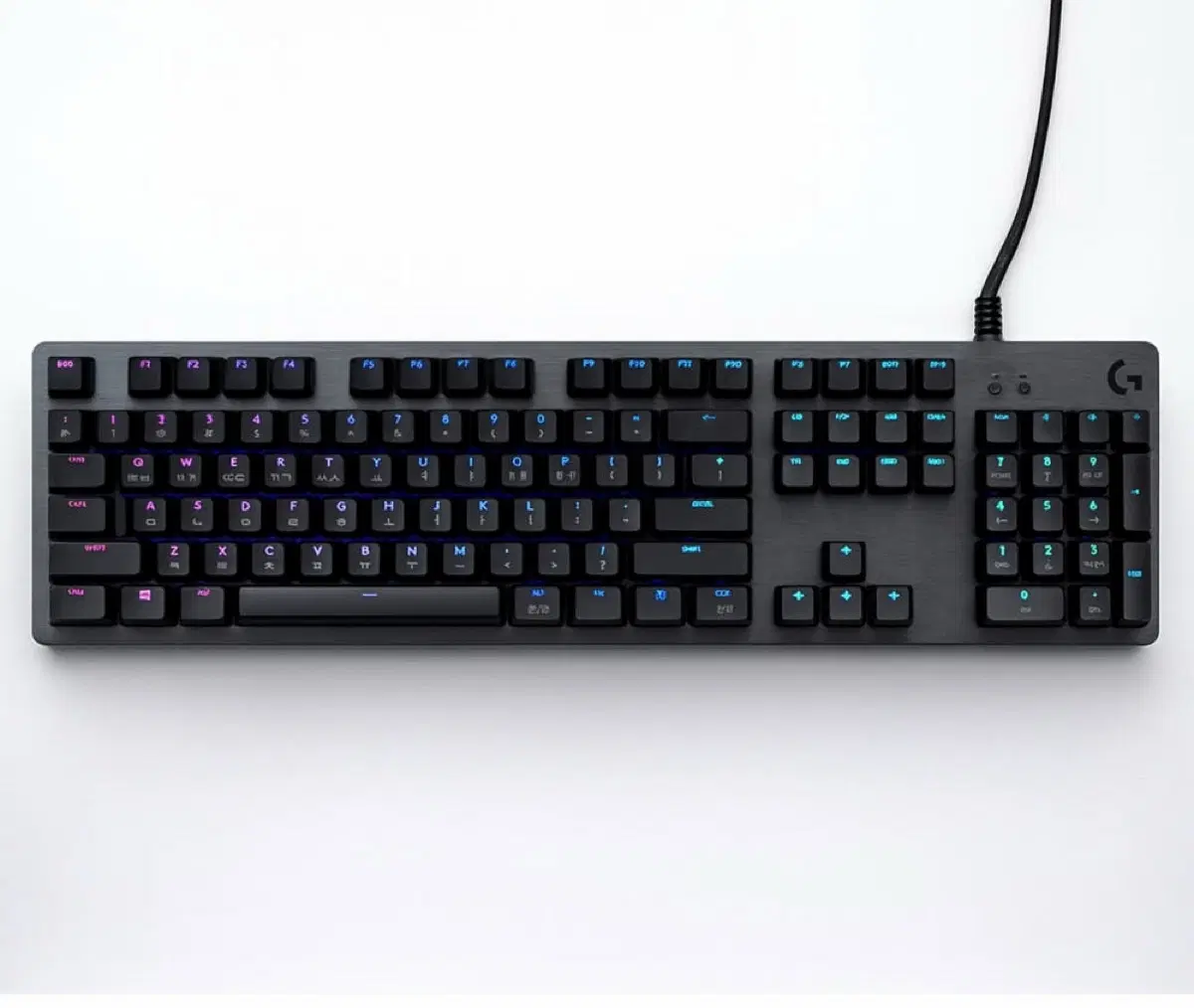 로지텍 G512 GX RED KR자판 적축 리니어 키보드 미개봉 새상품