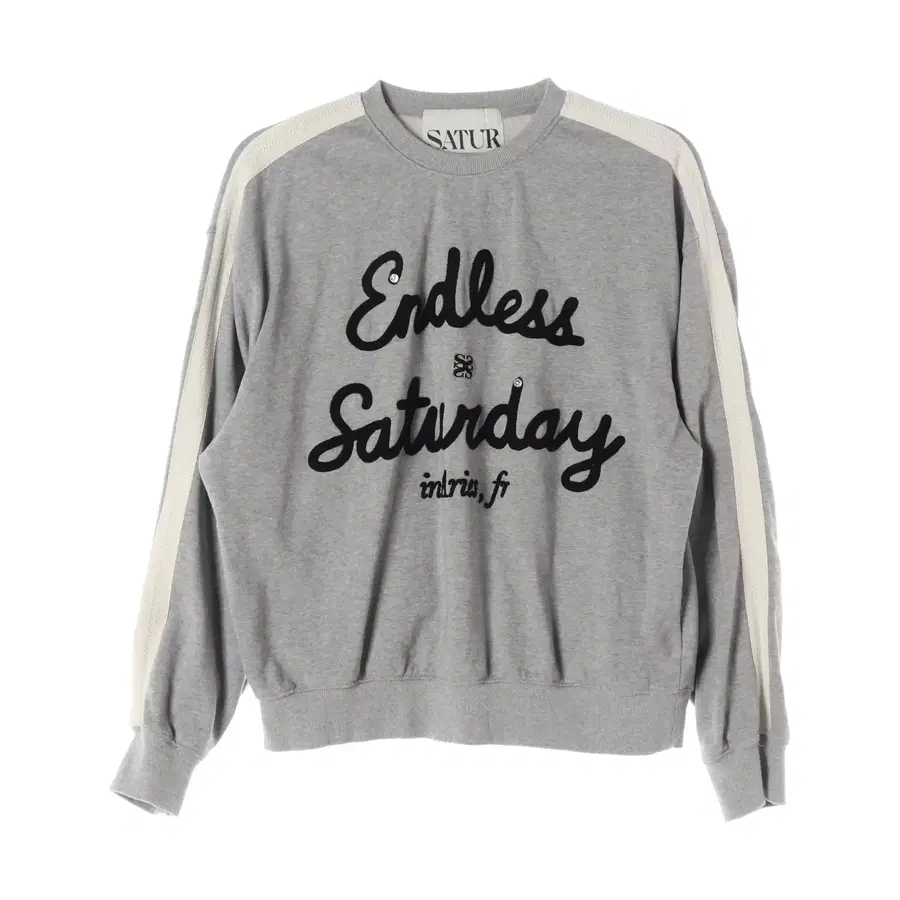 세터 23SS Endless Saturday 맨투맨 스웨트셔츠 멜란지그레이
