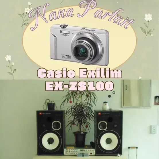 카시오 엑슬림 EX-ZS100 실버 / Casio Exilim