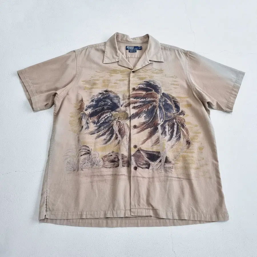 90S 폴로랄프로렌 팜트리 셔츠 - XL 빈티지 폴로 polo