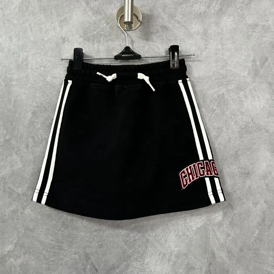 블랙 시카고 프린팅 져지 스커트 NBA 키즈 120사이즈