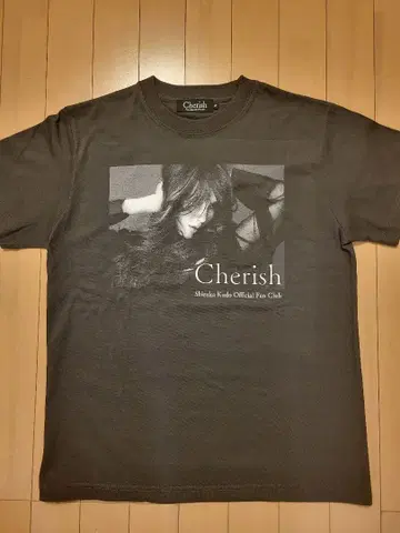 쿠도 시즈카 Cherish 사진 T셔츠