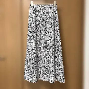 프릭스스토어 여성용 롱 스커트 꽃무늬 플레어 스커트