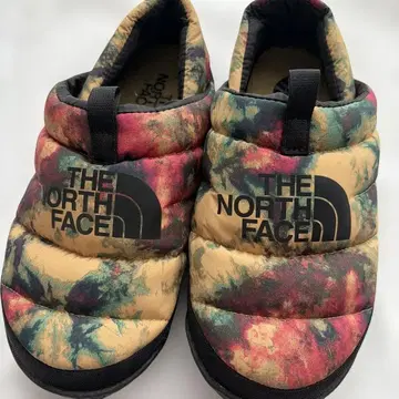 THE NORTH FACE 충전솜 아웃도어 신발 타이다이 패턴 25cm